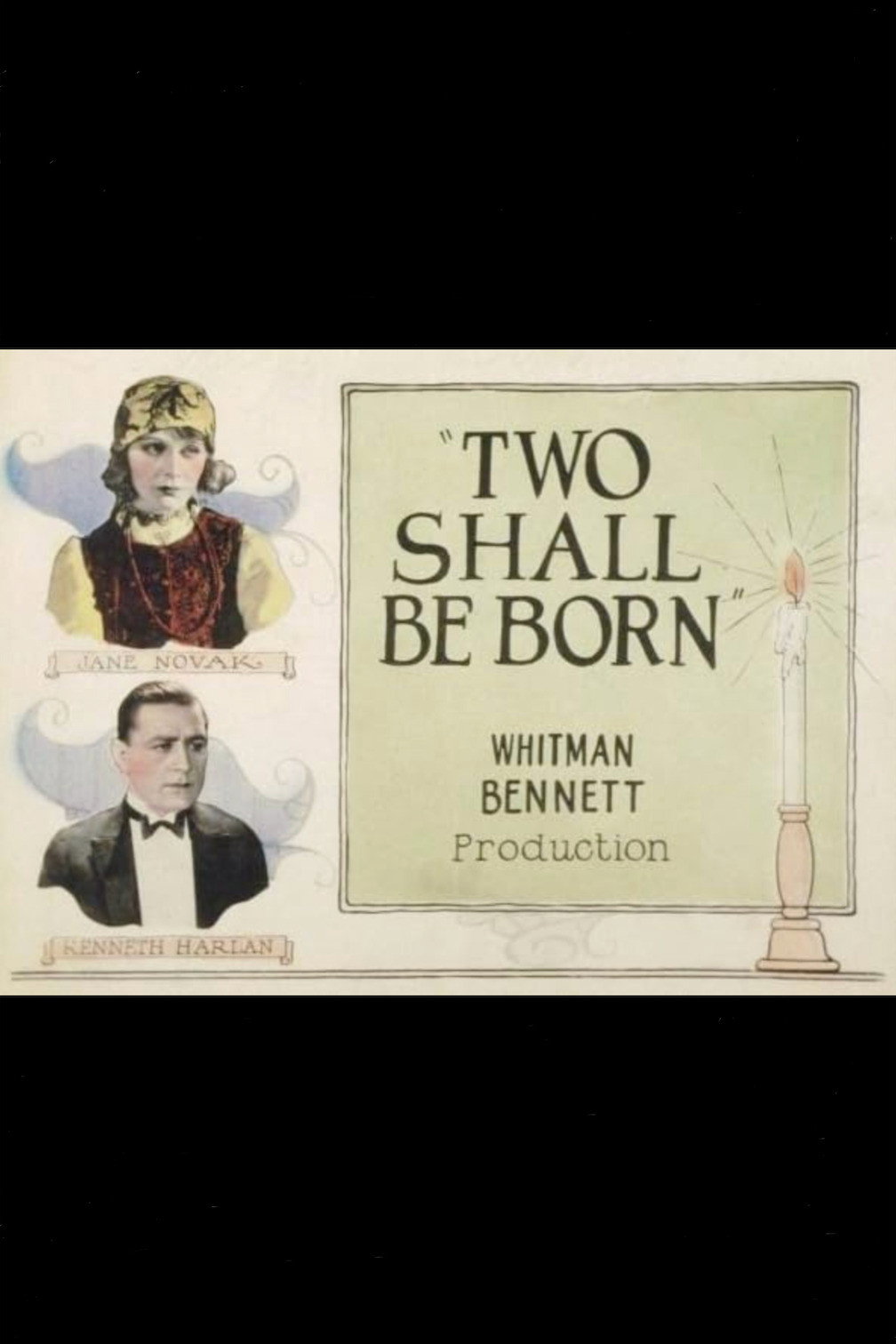 Two Shall Be Born (1924) poster