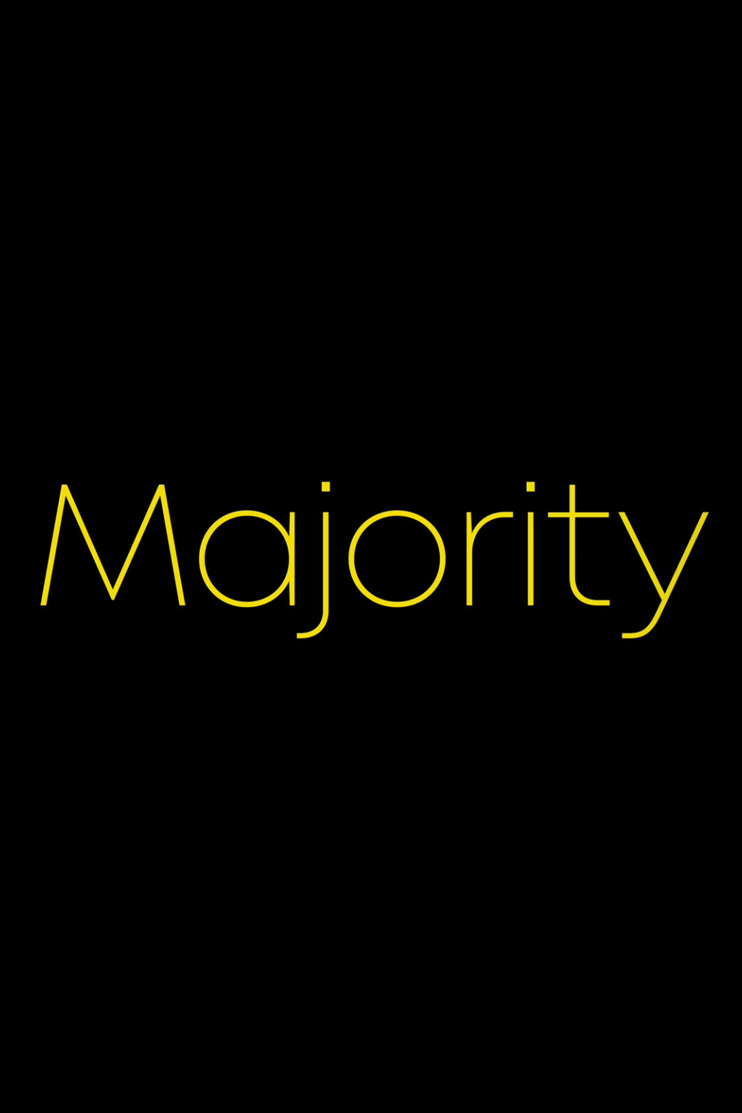 Majority (2020) poster