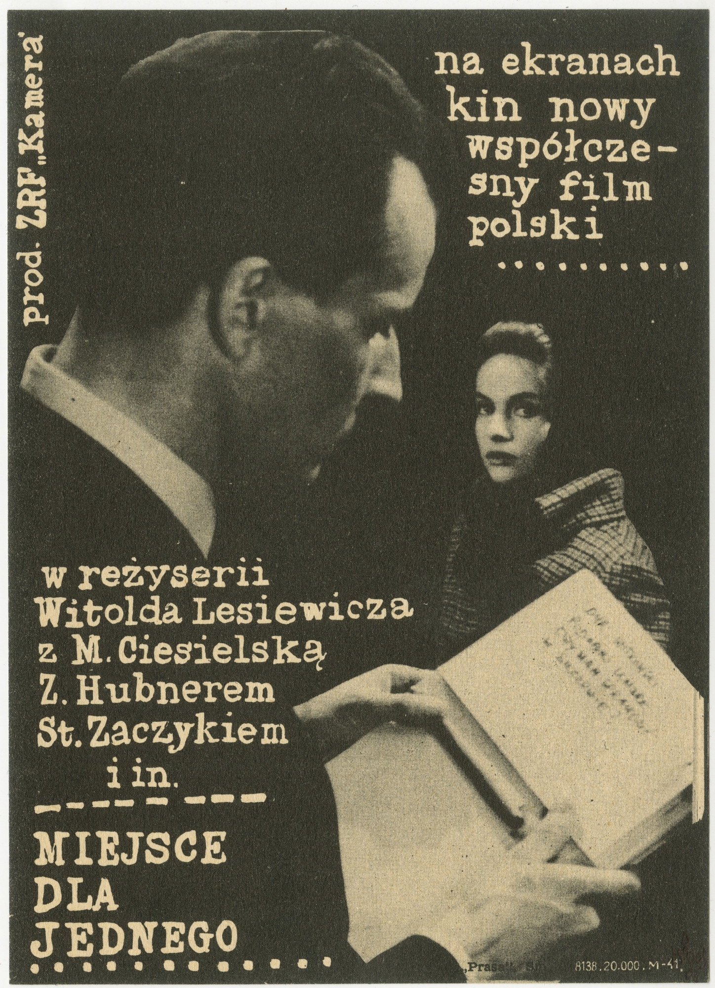 Miejsce dla jednego (1966) poster