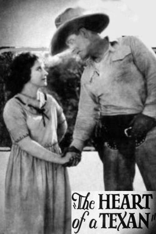 The Heart of a Texan (1922) poster