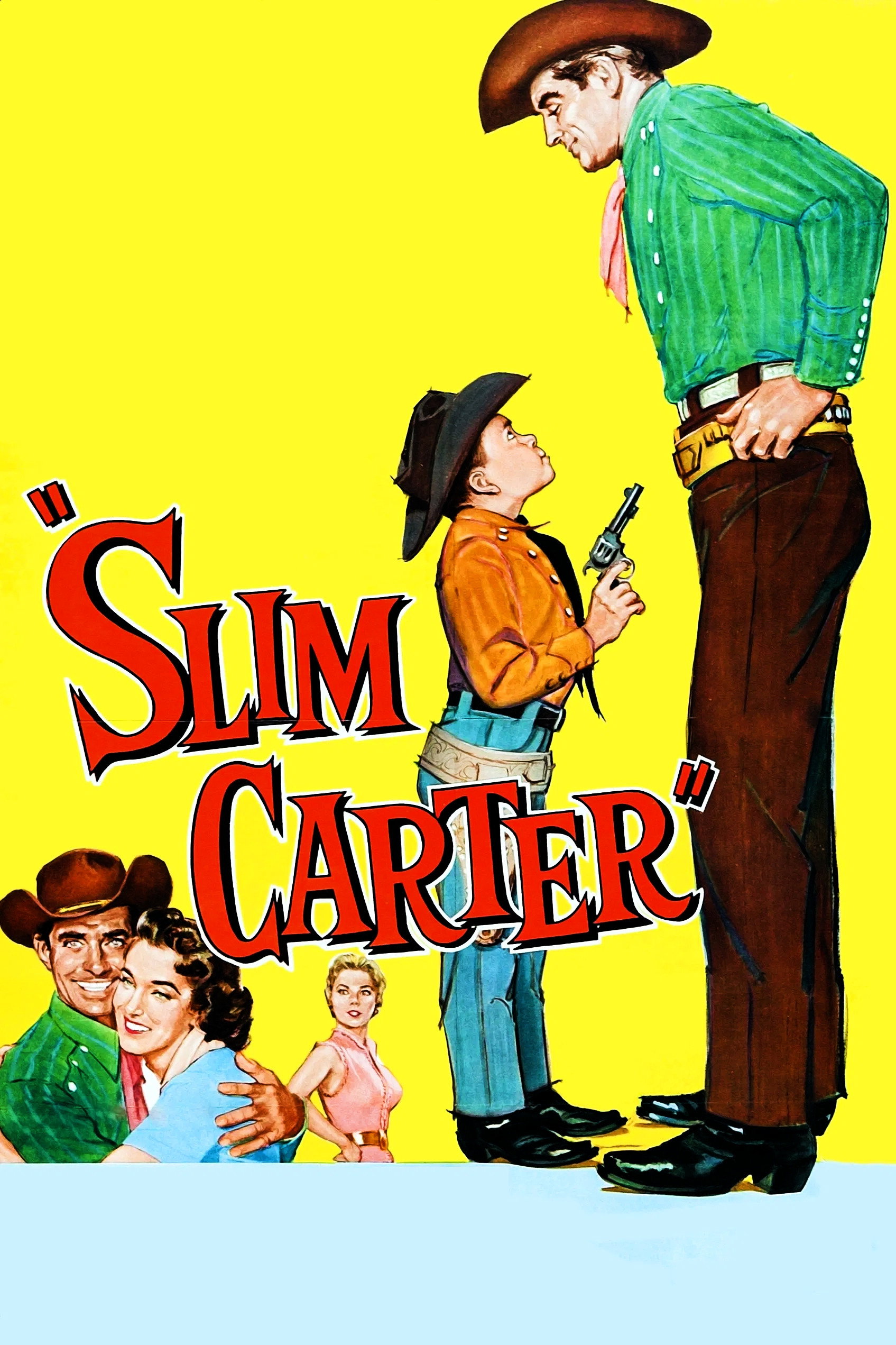 Slim Carter (1957) poster
