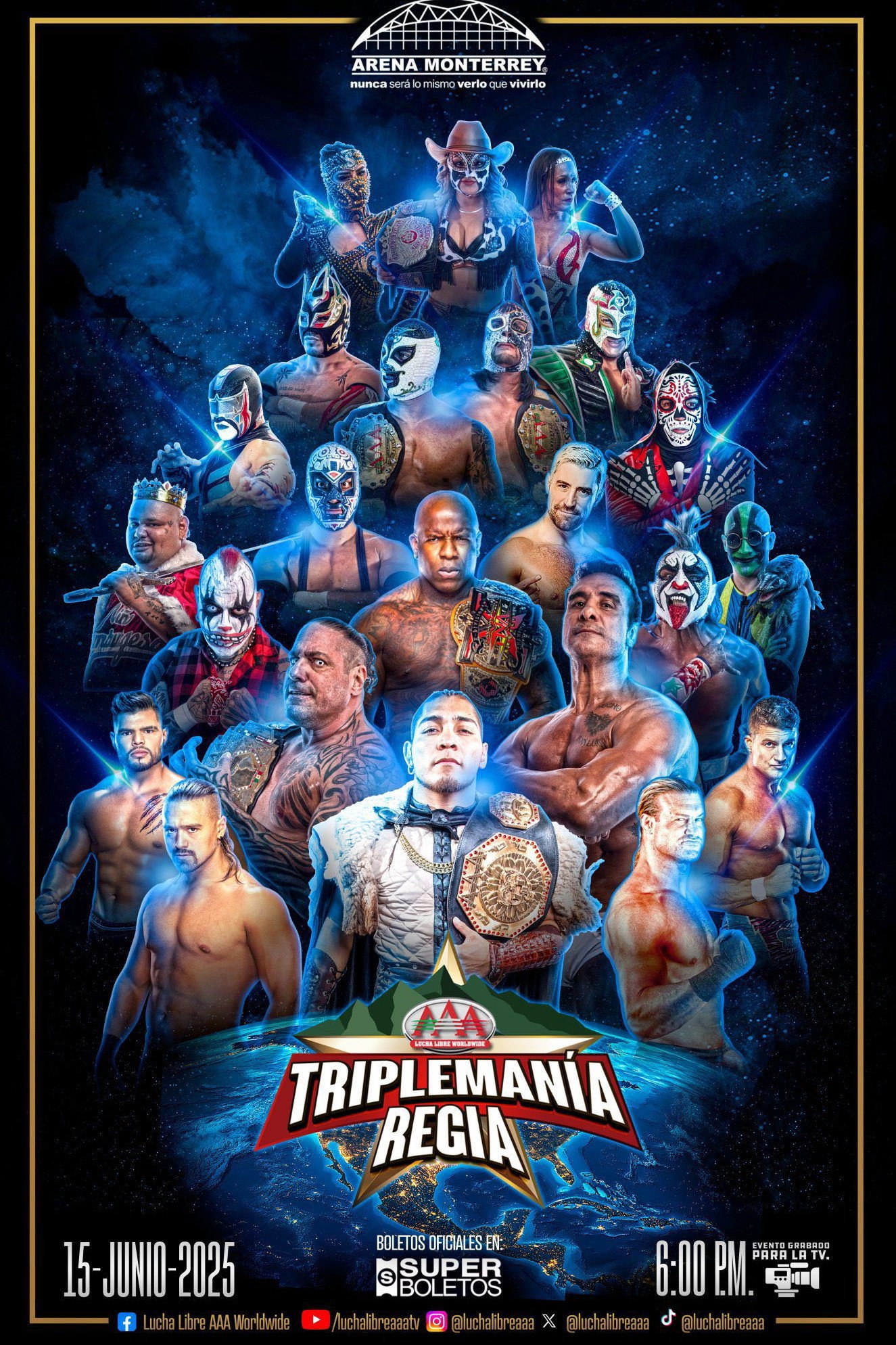 AAA Triplemania Regia III (2025) poster