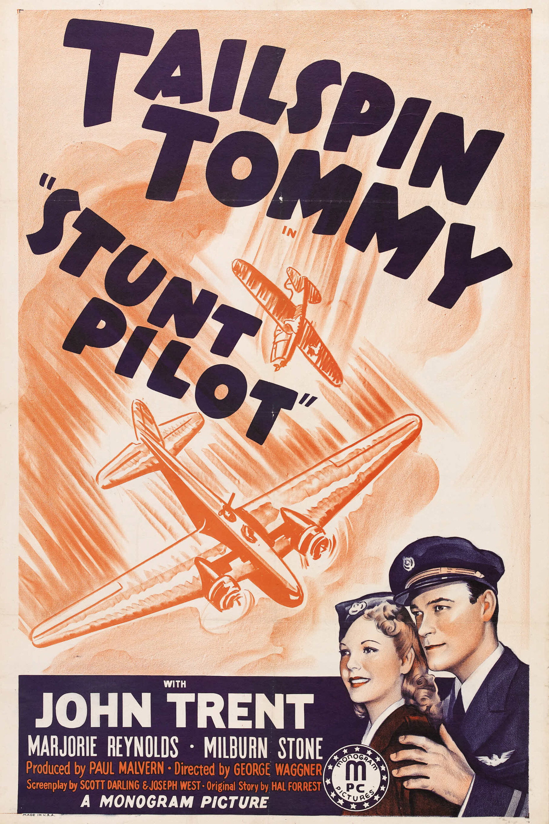 Stunt Pilot (1939) poster