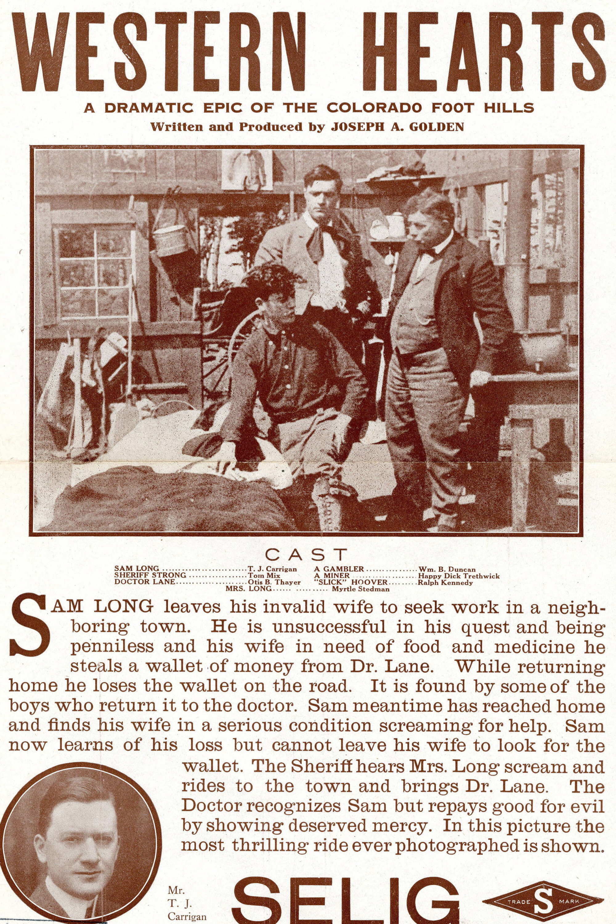 Western Hearts (1911) poster