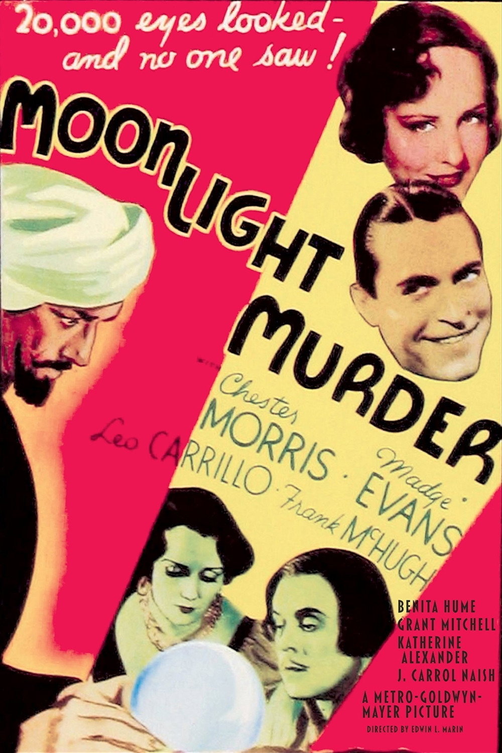 Moonlight Murder (1936) poster