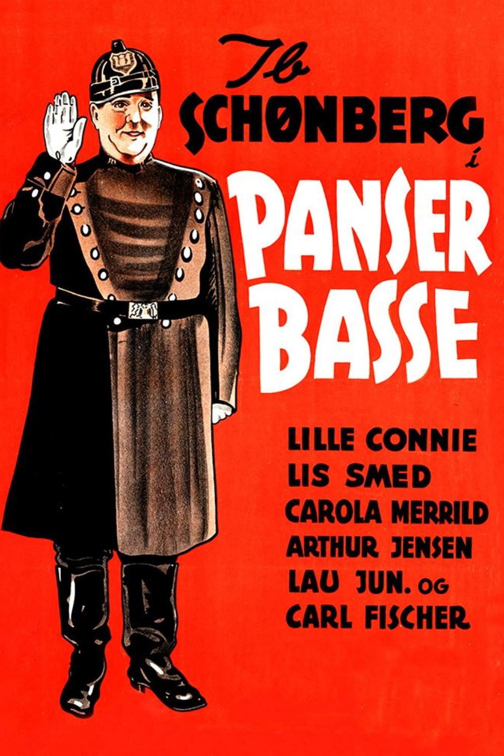 Panserbasse (1936) poster