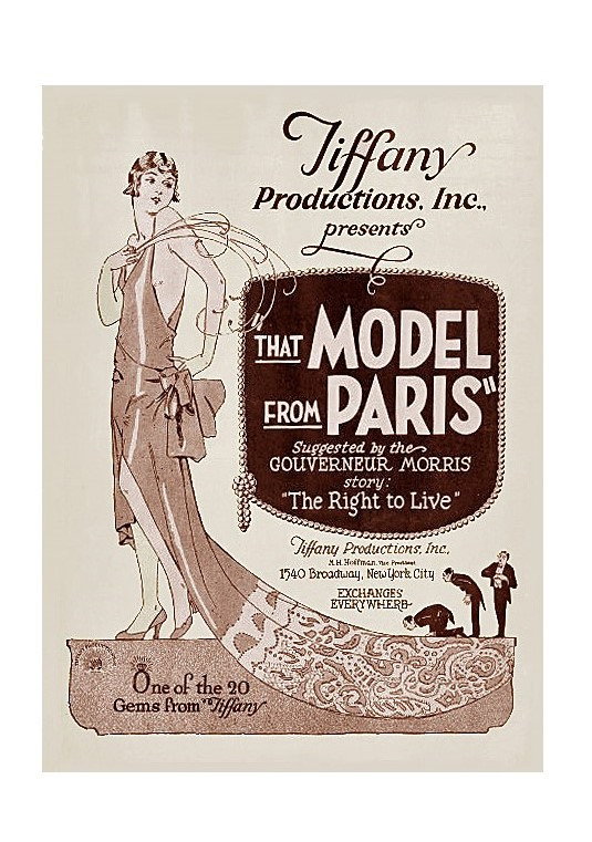 That Model from Paris (1926) poster
