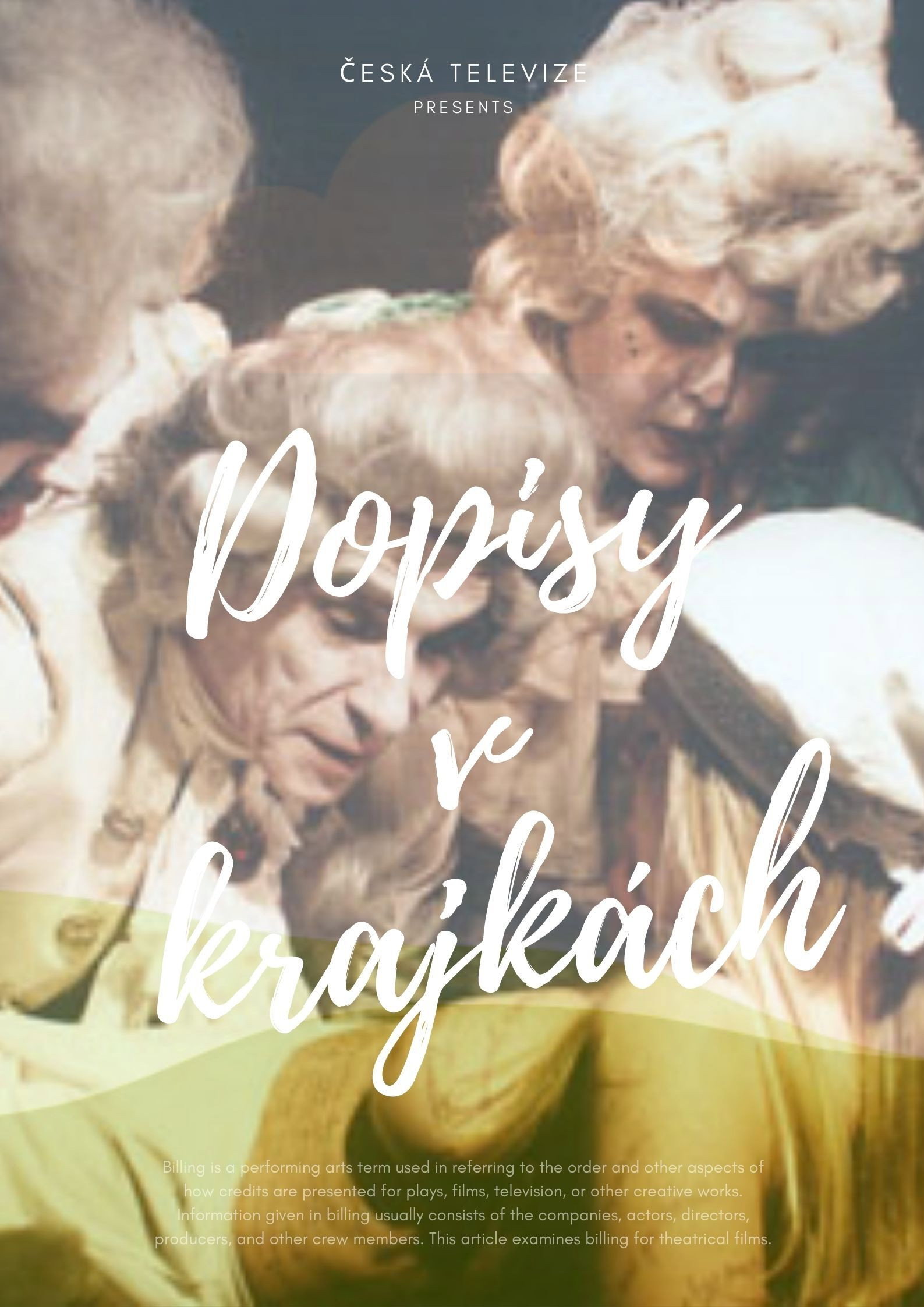 Dopisy v krajkách (2003) poster