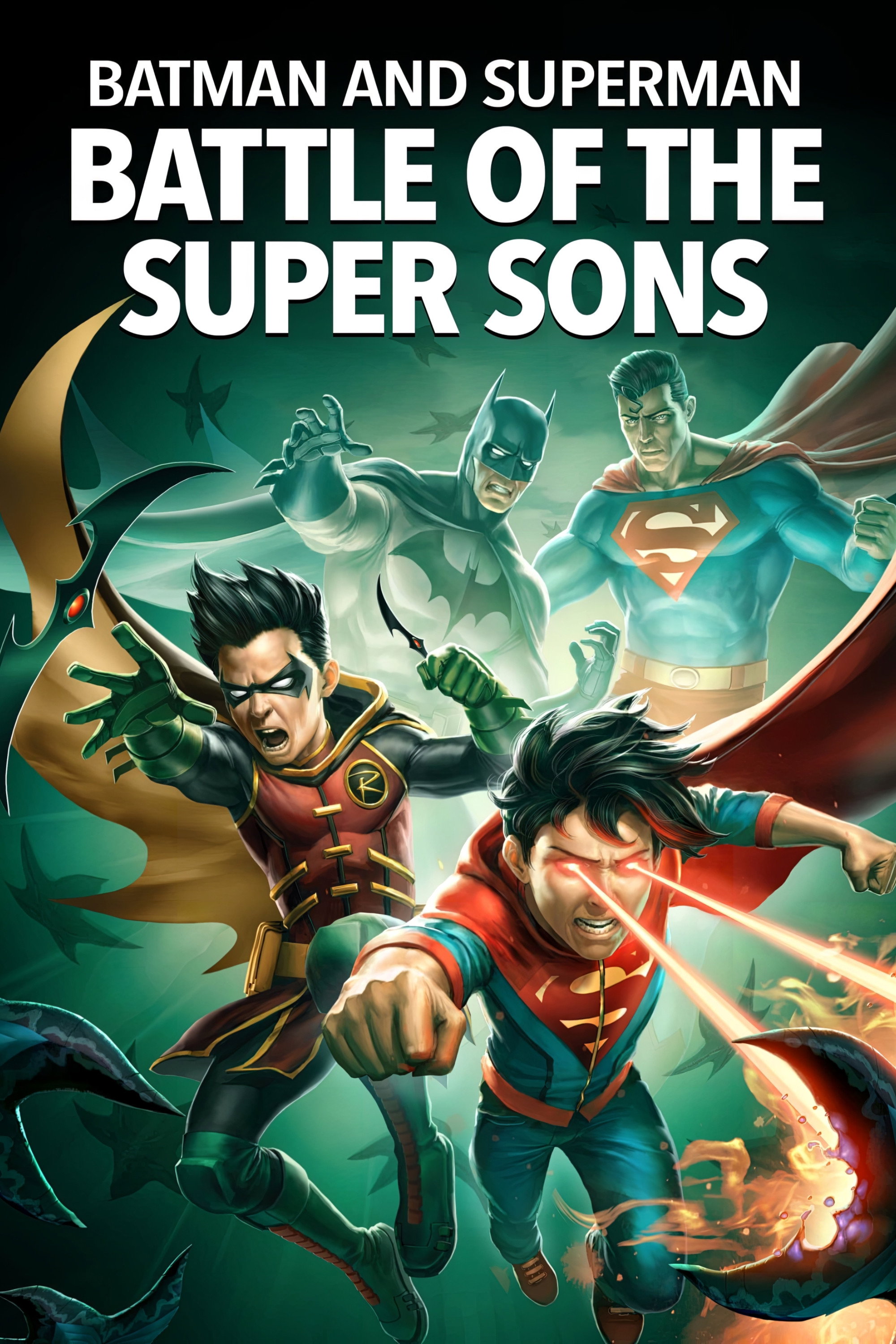 Batman and Superman: Battle of the Super Sons (2022) poster