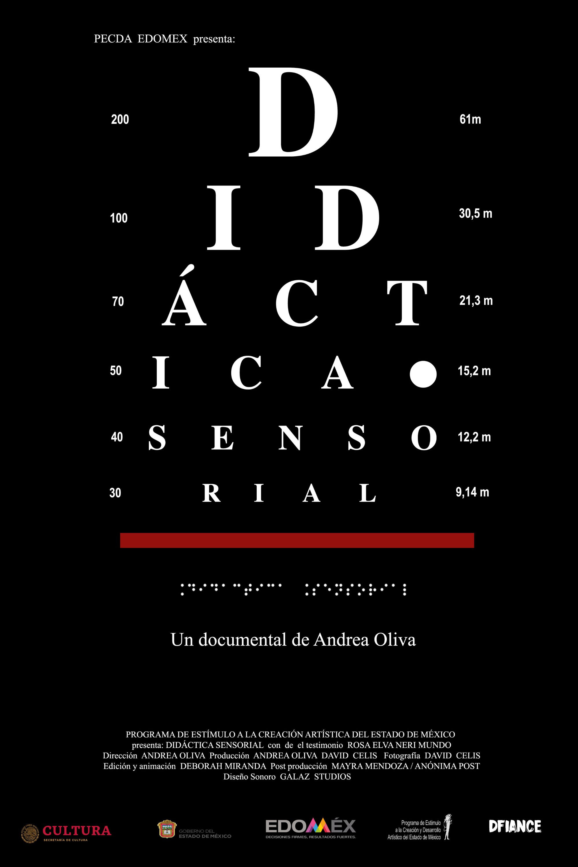 Sensory Didactics (2023) poster