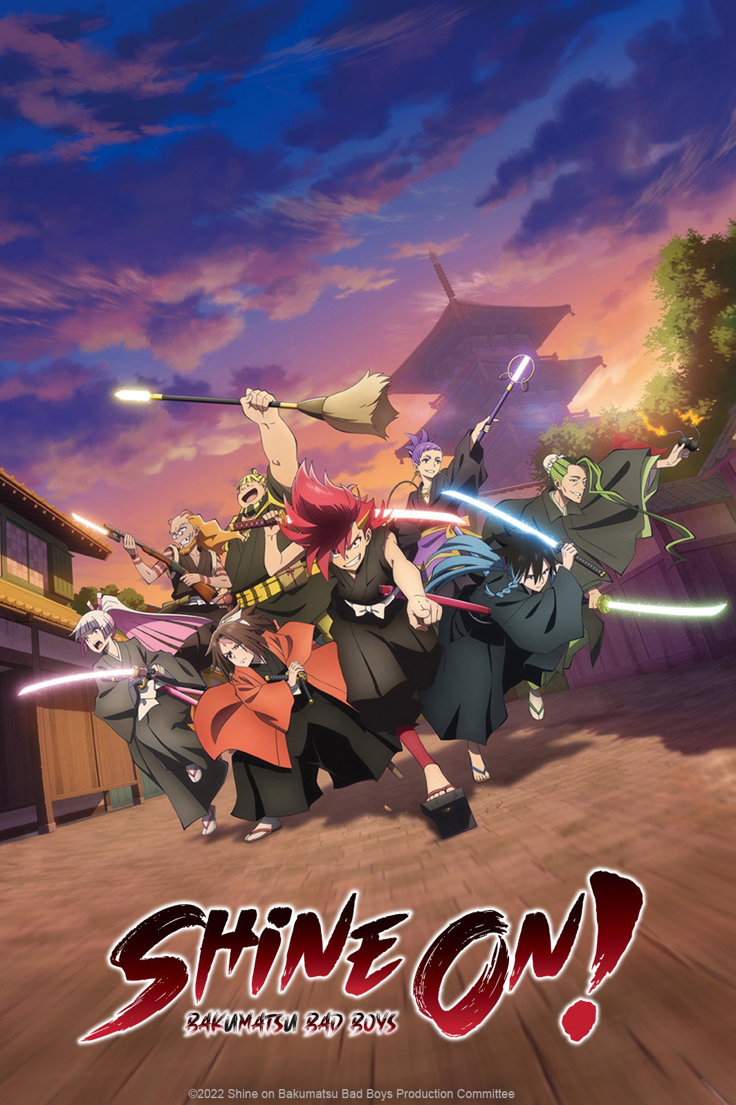 Shine On! Bakumatsu Bad Boys! (2022) poster