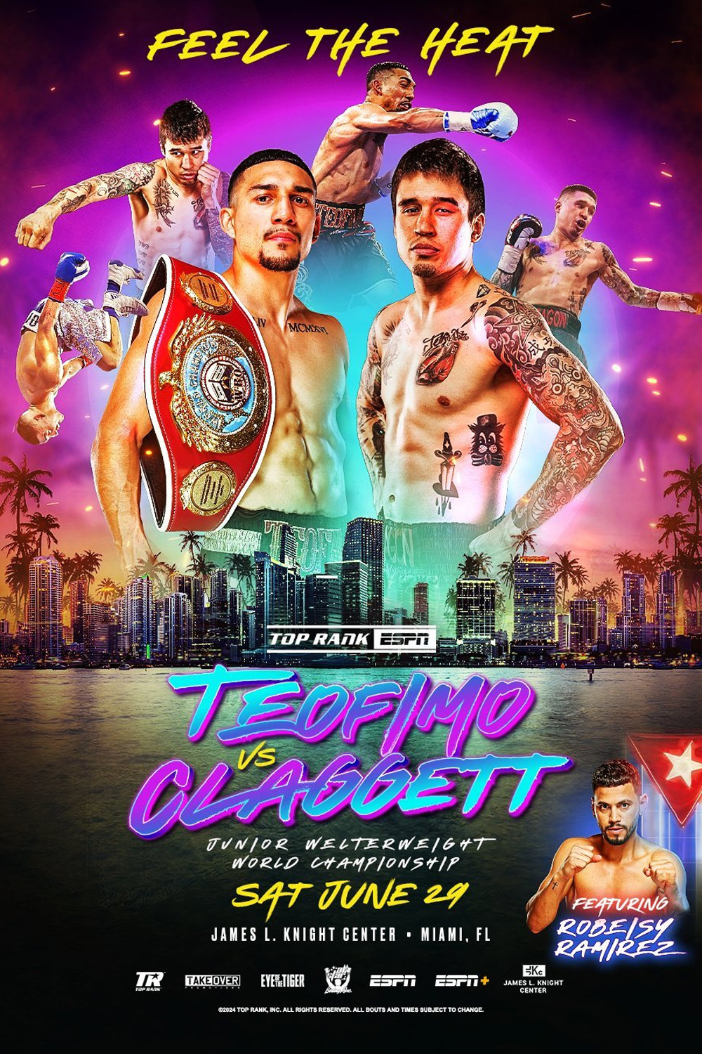 Teofimo Lopez vs. Steve Claggett (2024) poster