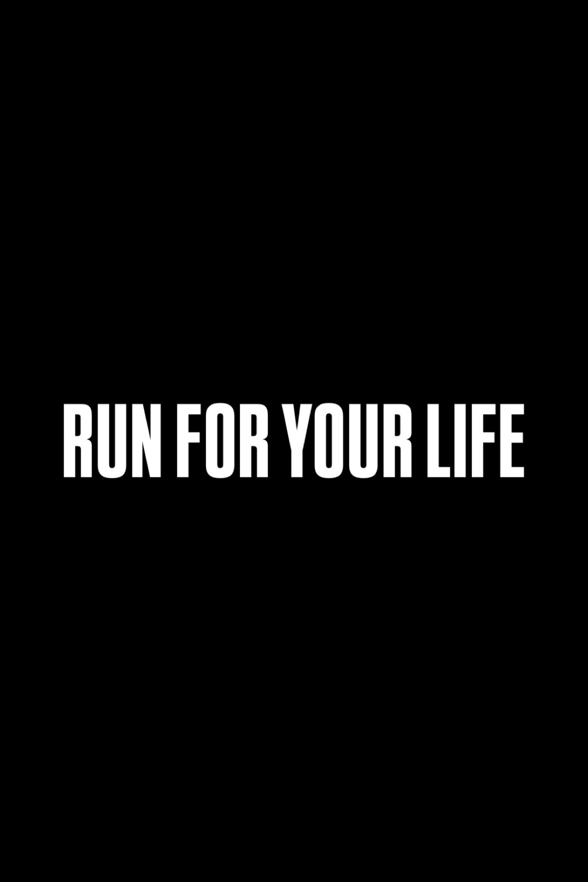 Run for Your Life (2018) poster