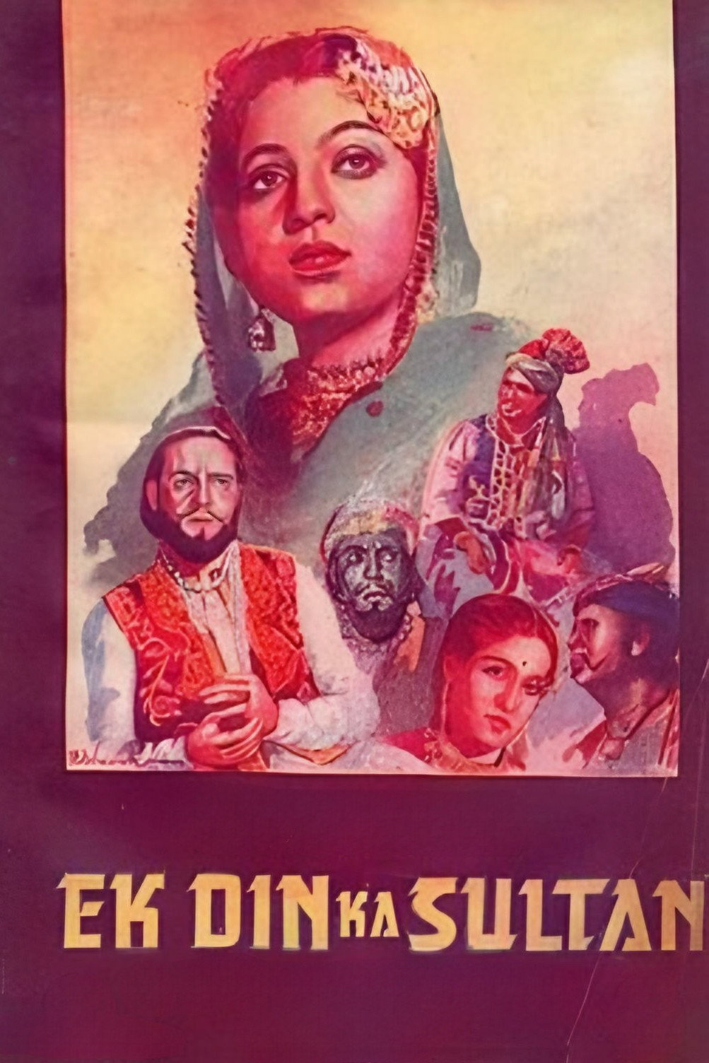 Ek Din Ka Sultan (1945) poster