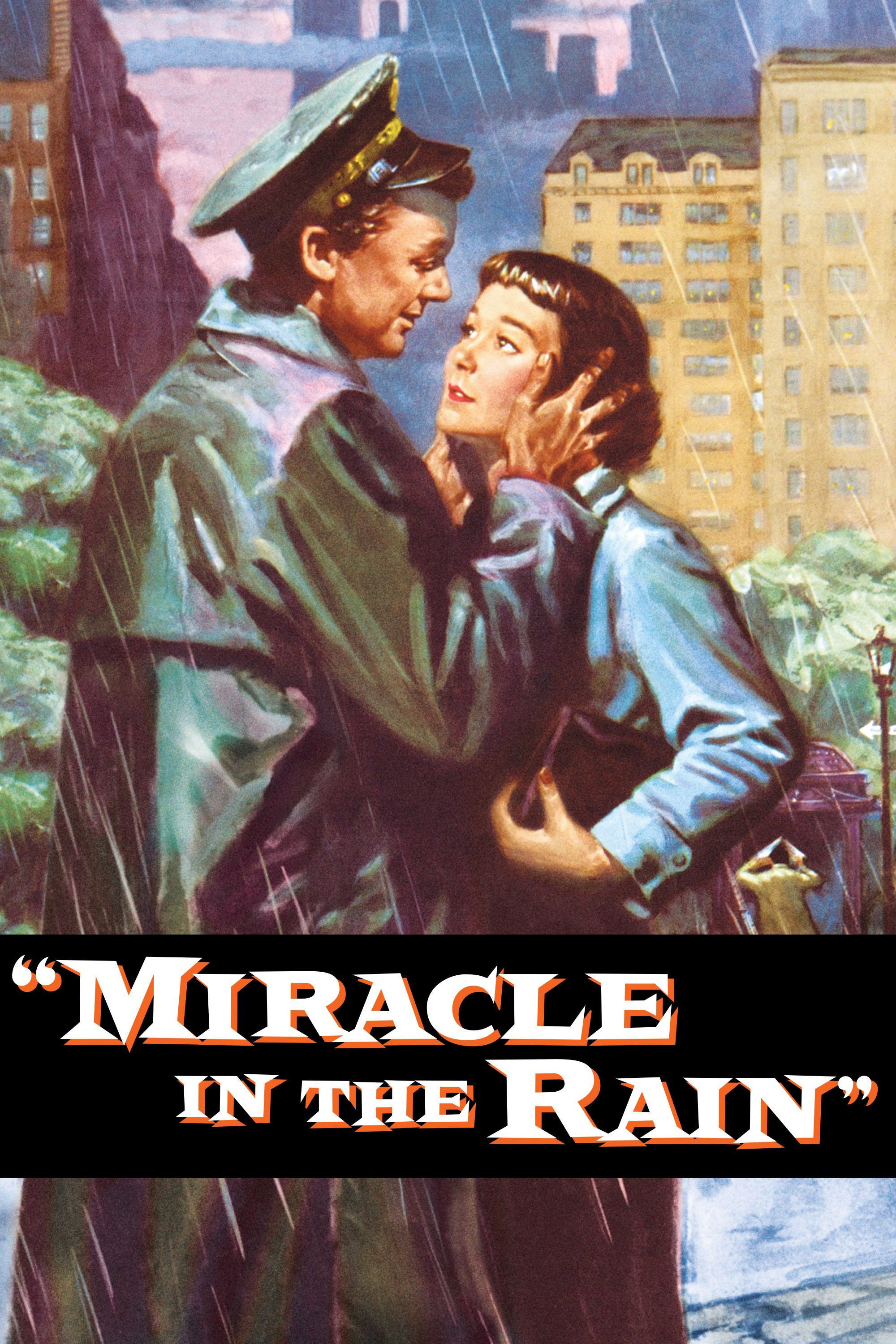Miracle in the Rain (1956) poster