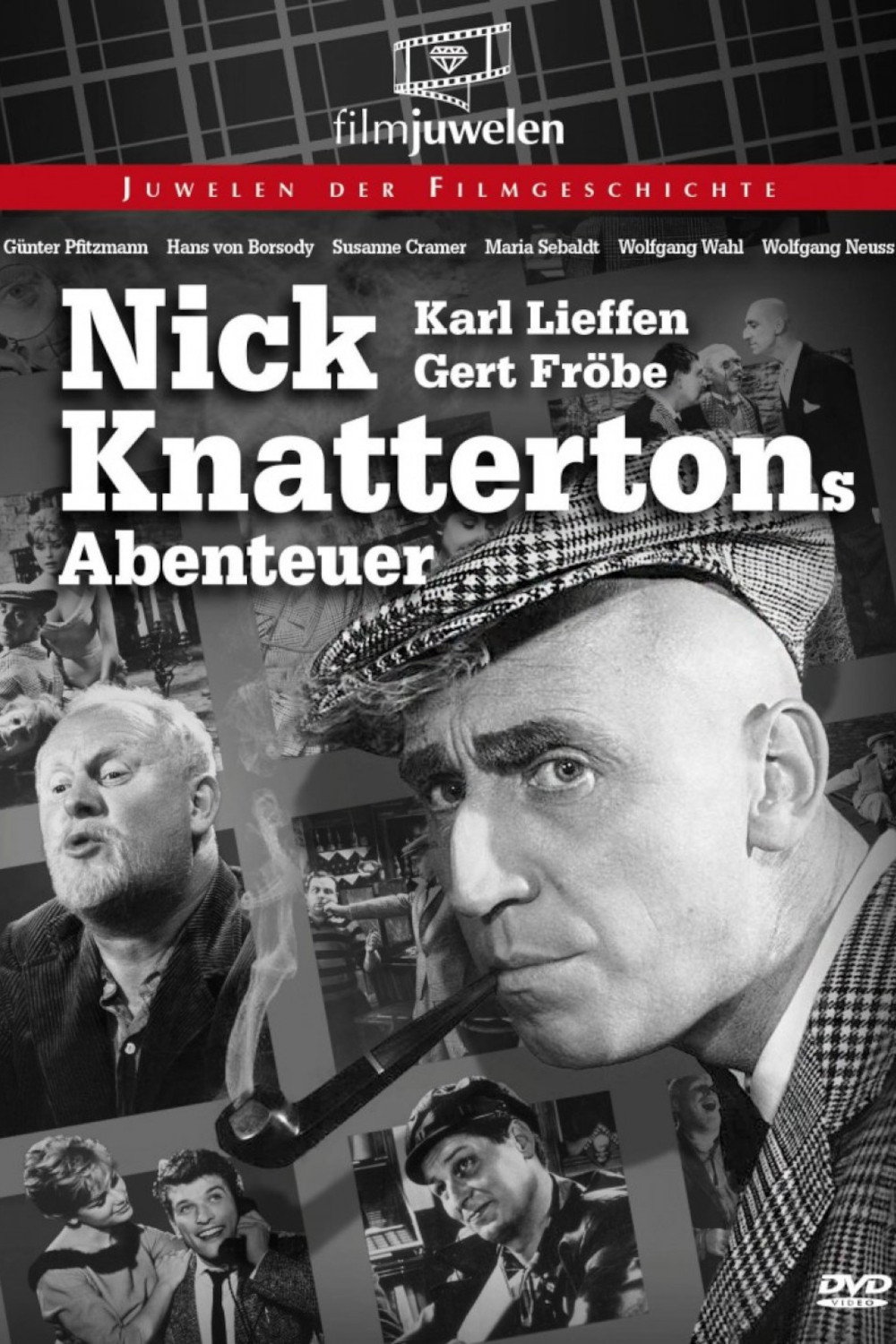 Nick Knattertons Abenteuer (1959) poster