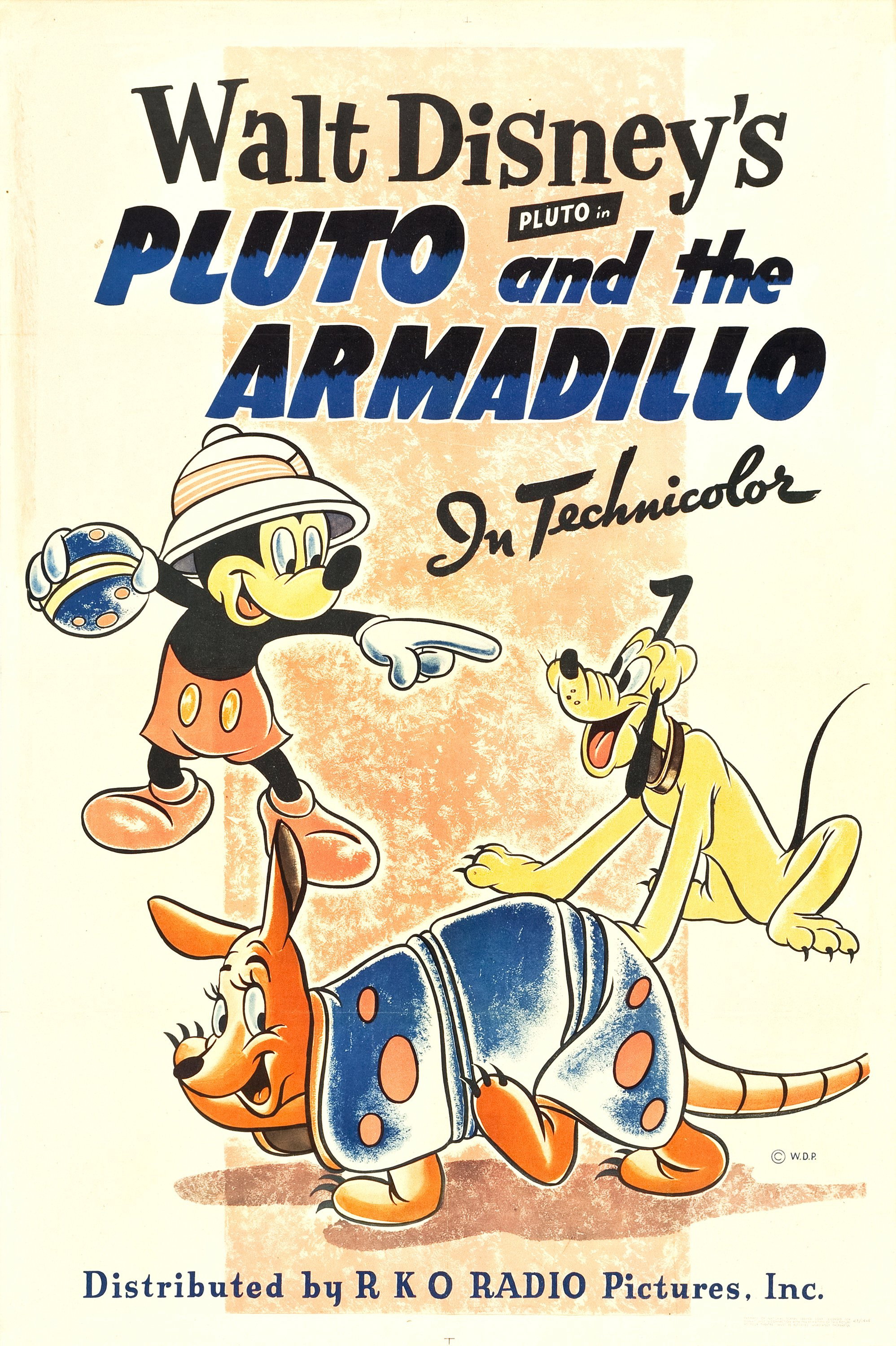Pluto and the Armadillo (1943) poster