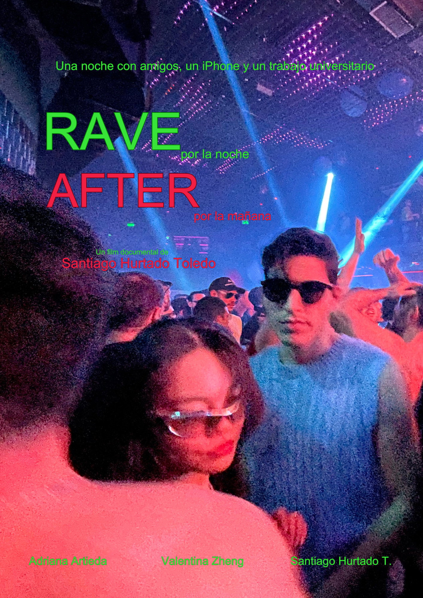Rave por la noche, After por la mañana (2024) poster