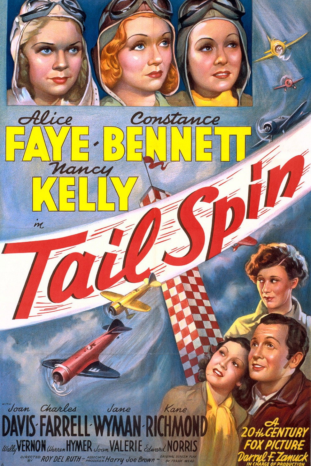 Tail Spin (1939) poster