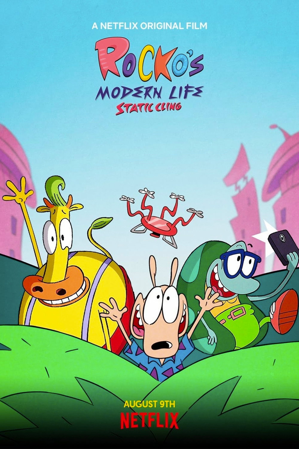 Rocko's Modern Life: Static Cling (2019) poster