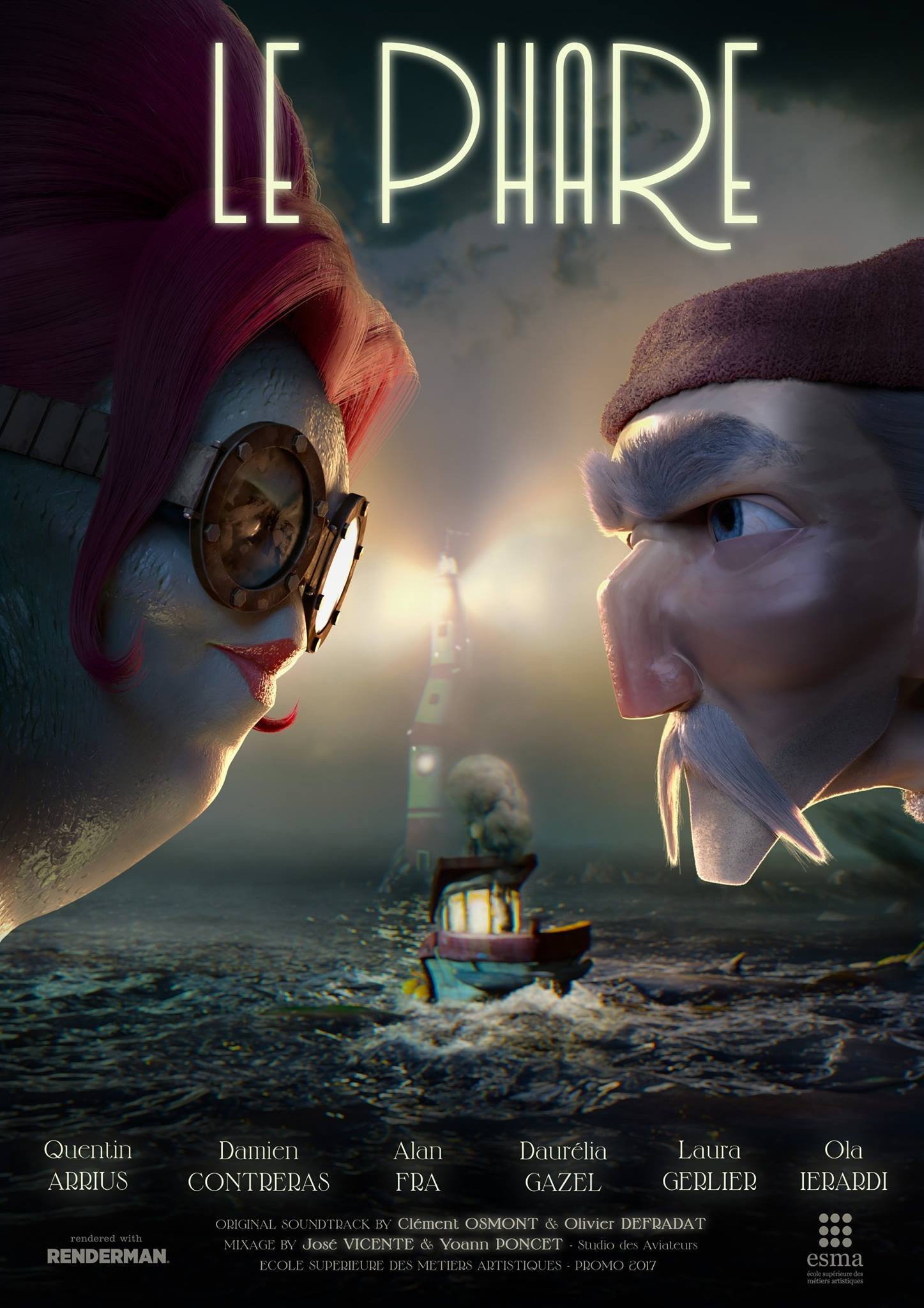 The Lighthouse (2017) poster