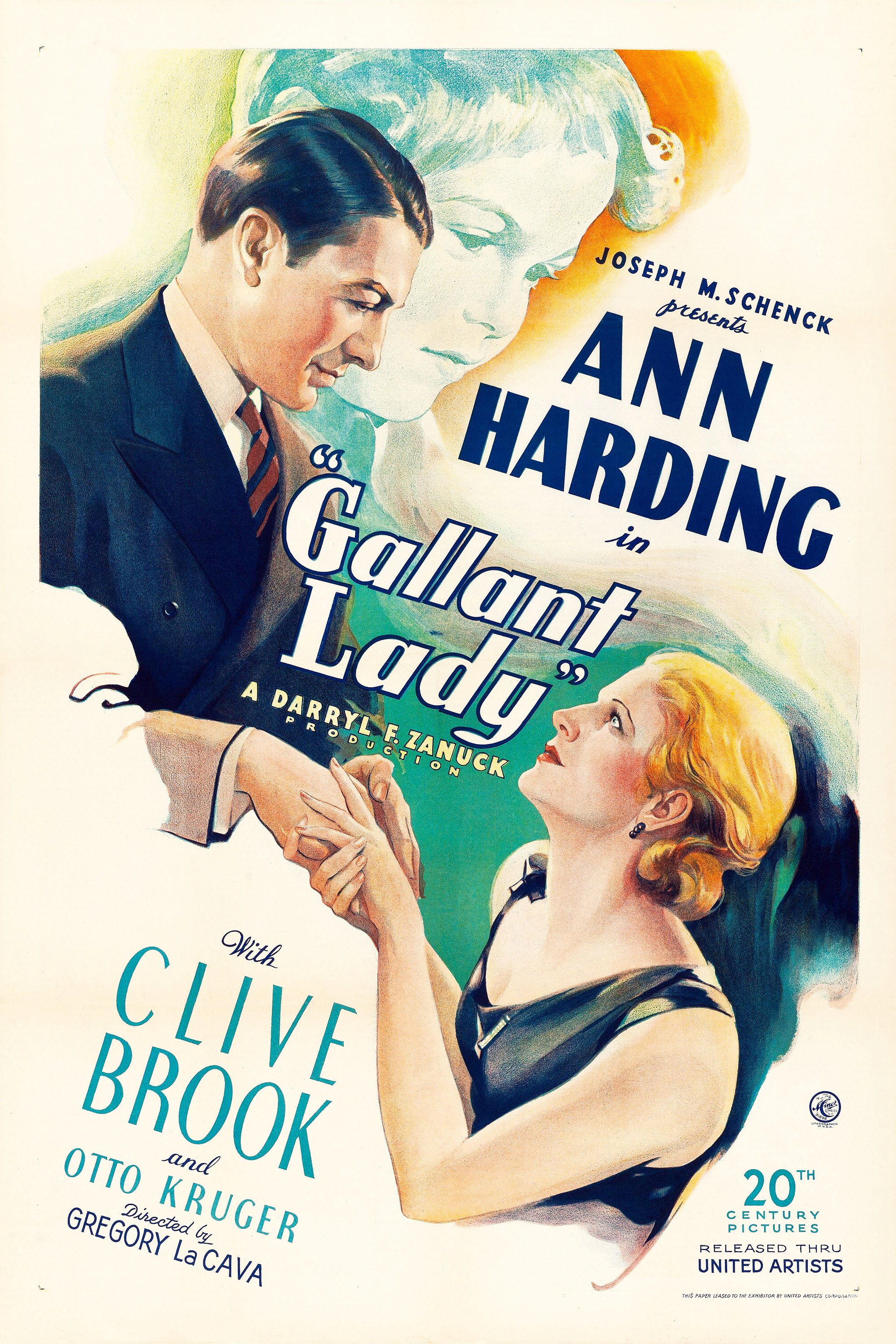 Gallant Lady (1933) poster