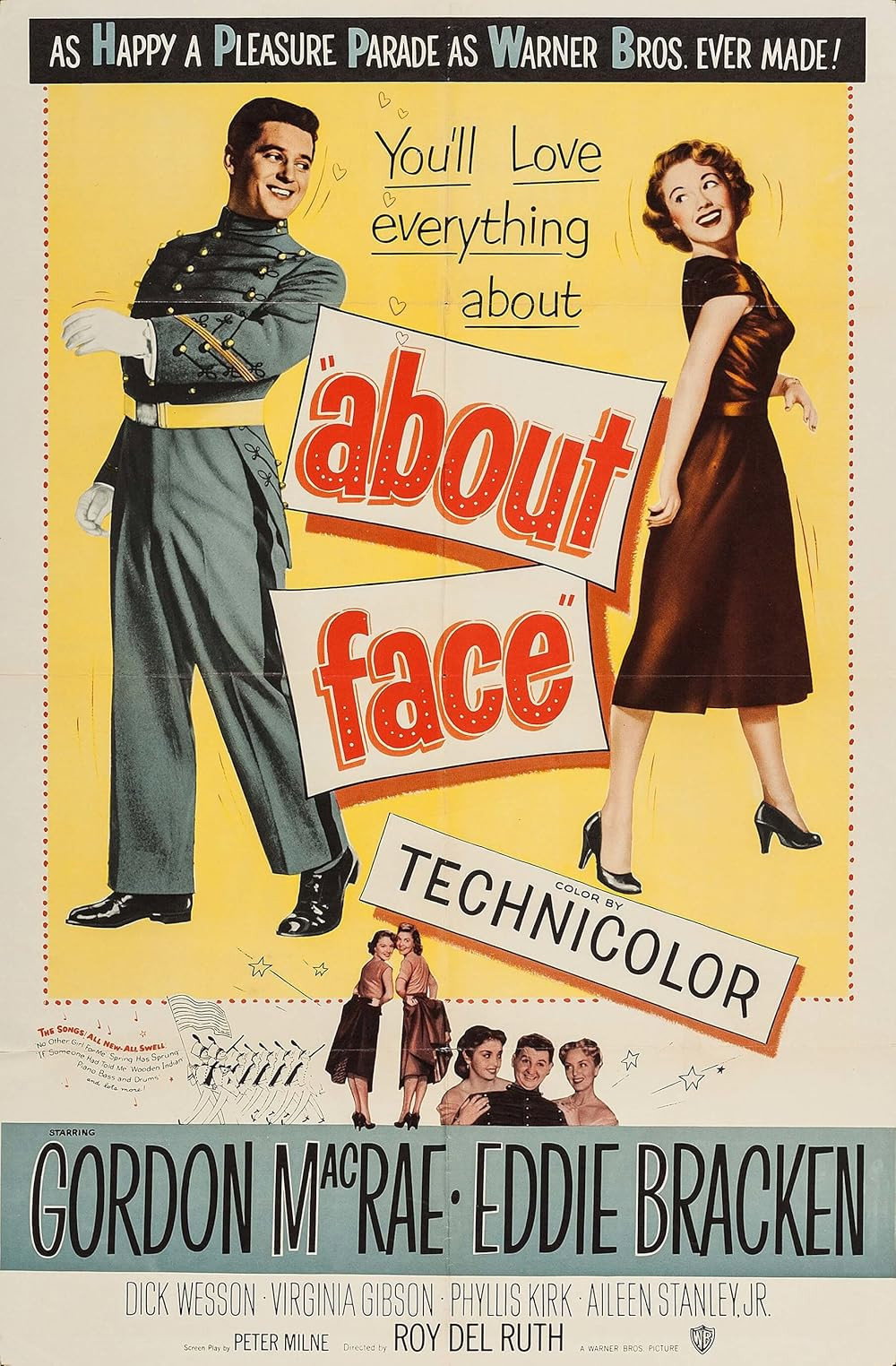 About Face (1952) poster