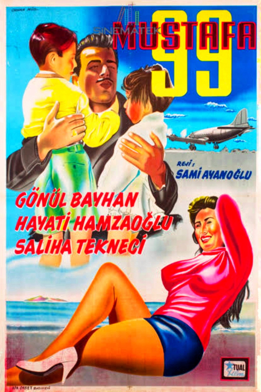 Doksan Dokuz Mustafa (1958) poster