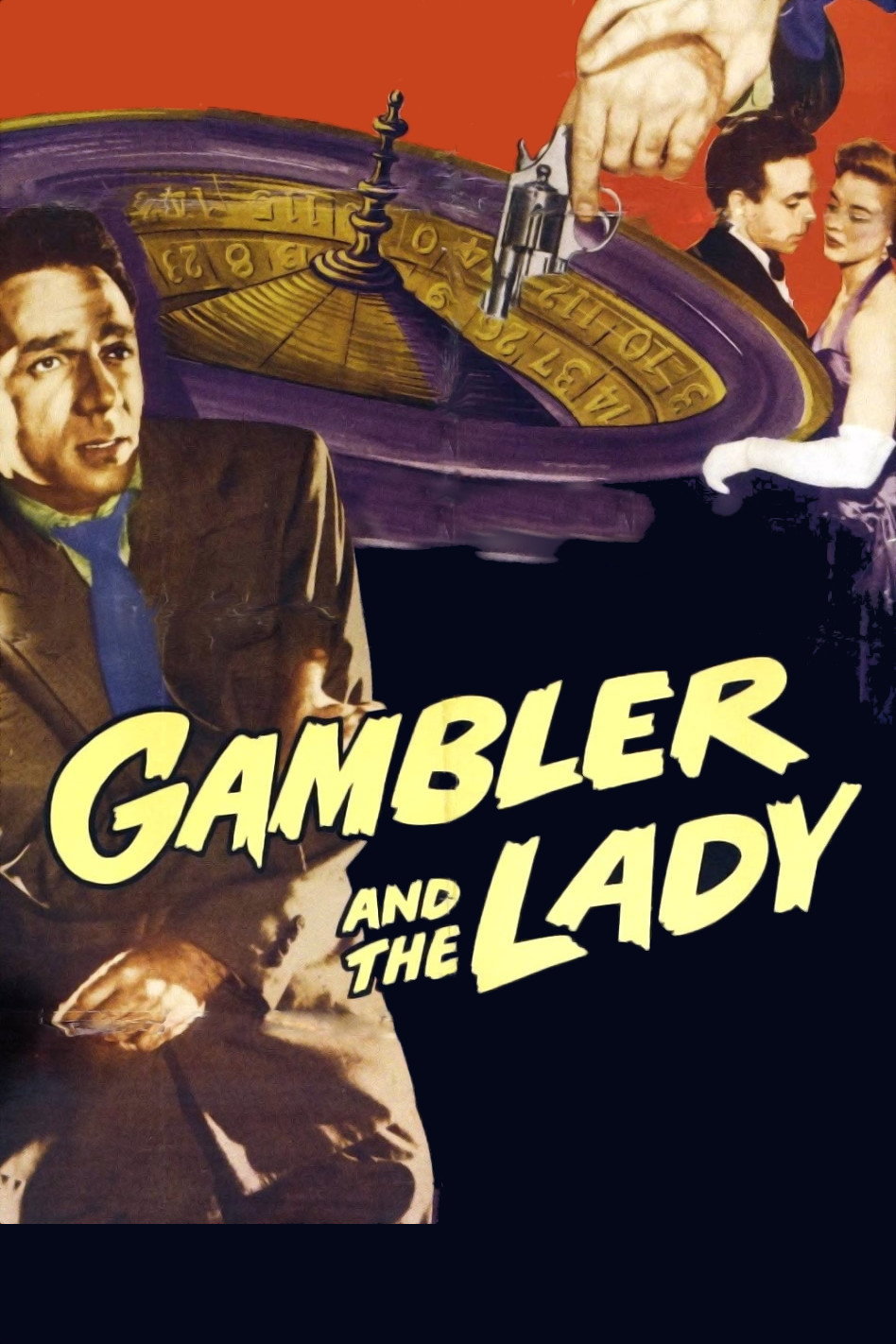 The Gambler and the Lady (1952) poster