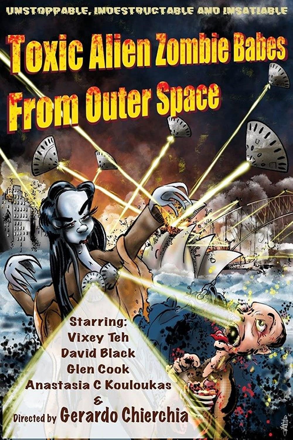 Toxic Alien Zombie Babes from Outer Space (2022) poster