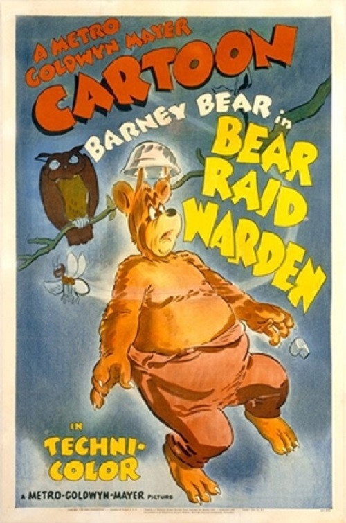 Bear Raid Warden (1944) poster