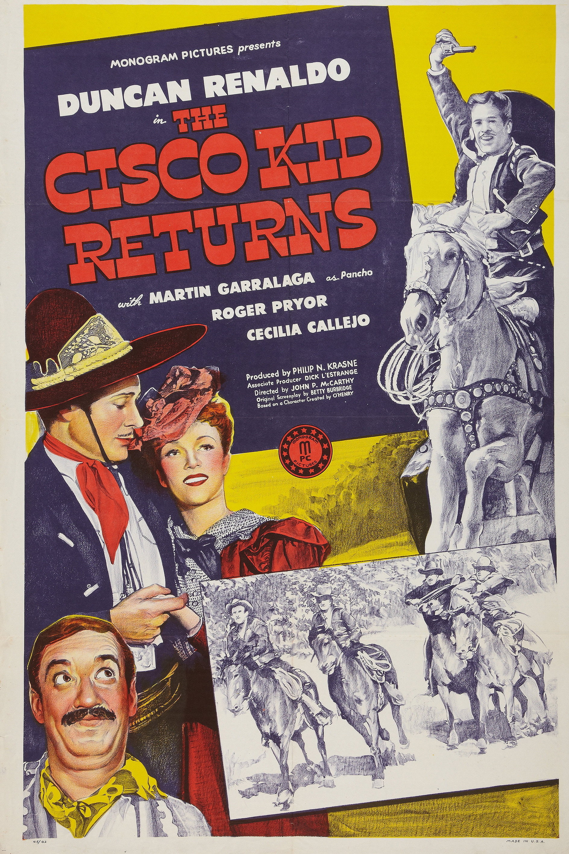 The Cisco Kid Returns (1945) poster