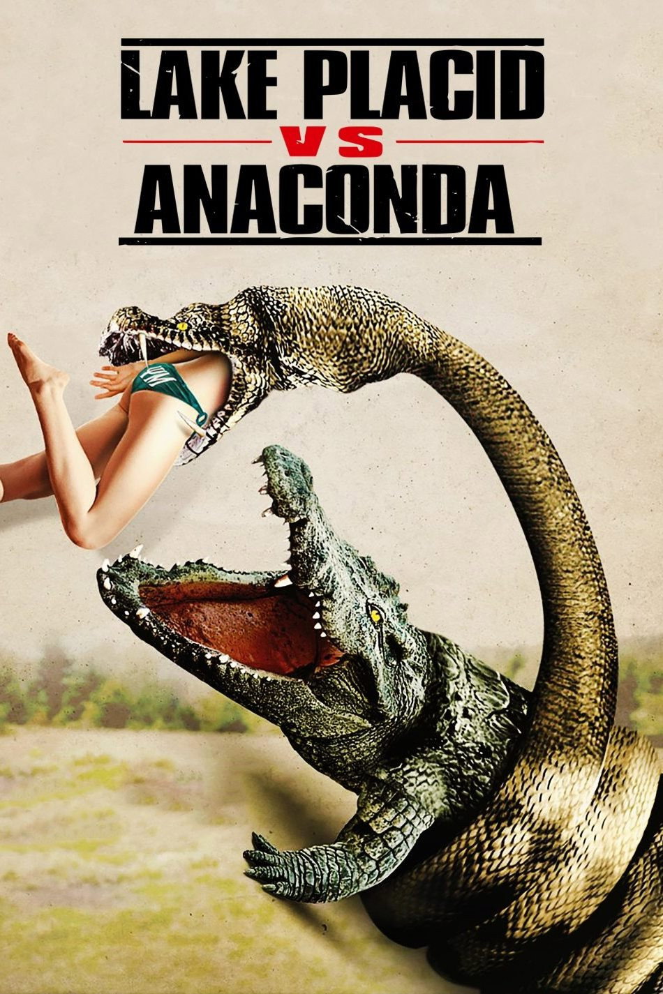 Lake Placid vs. Anaconda (2015) poster