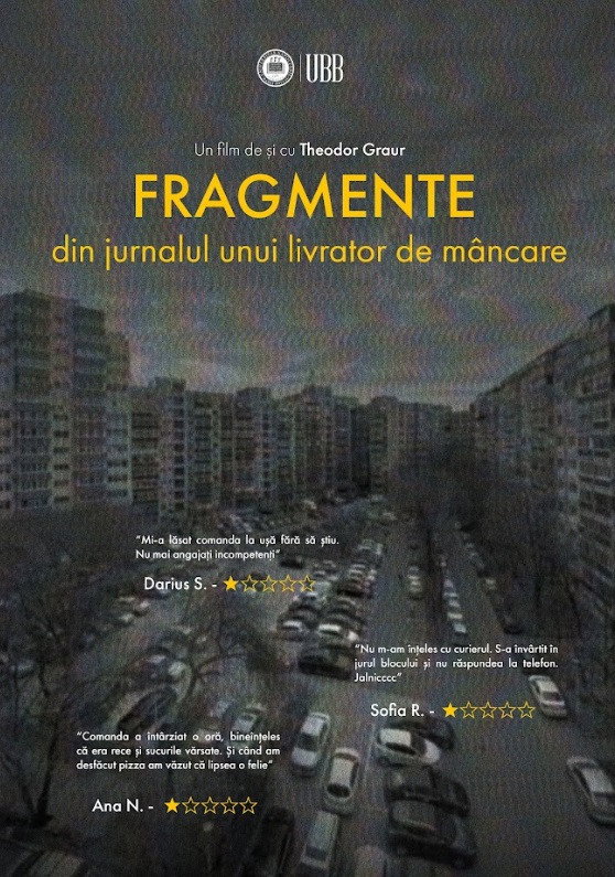Fragments from the journal of a food delivery driver. (2024) poster
