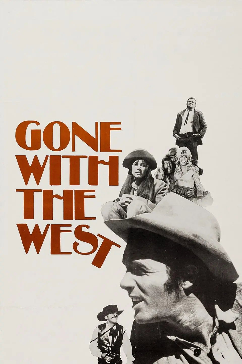 Gone with the West (1975) poster