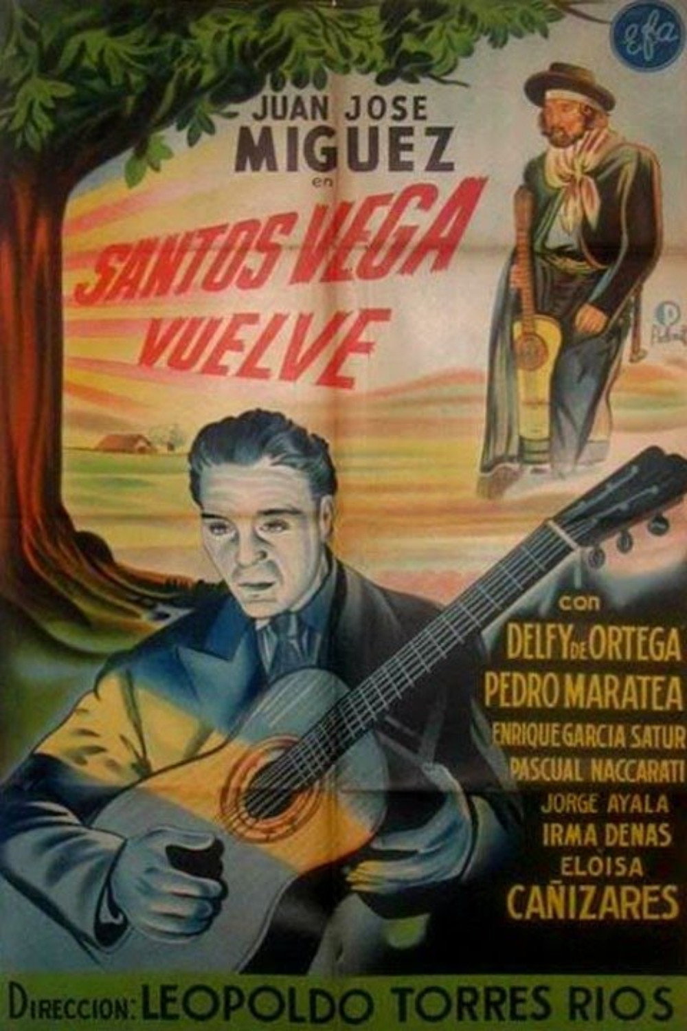 Santos Vega vuelve (1947) poster