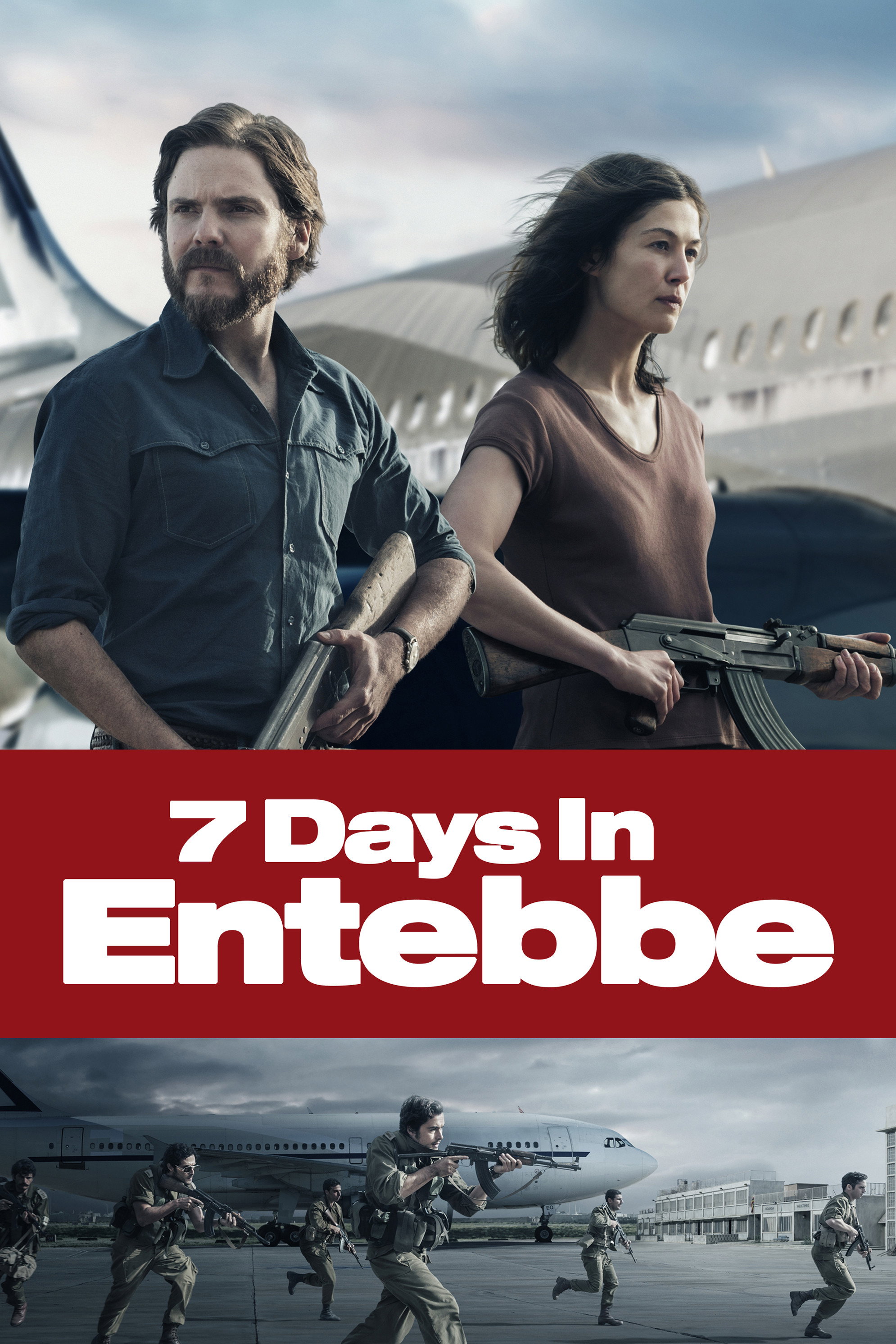 7 Days in Entebbe (2018) poster