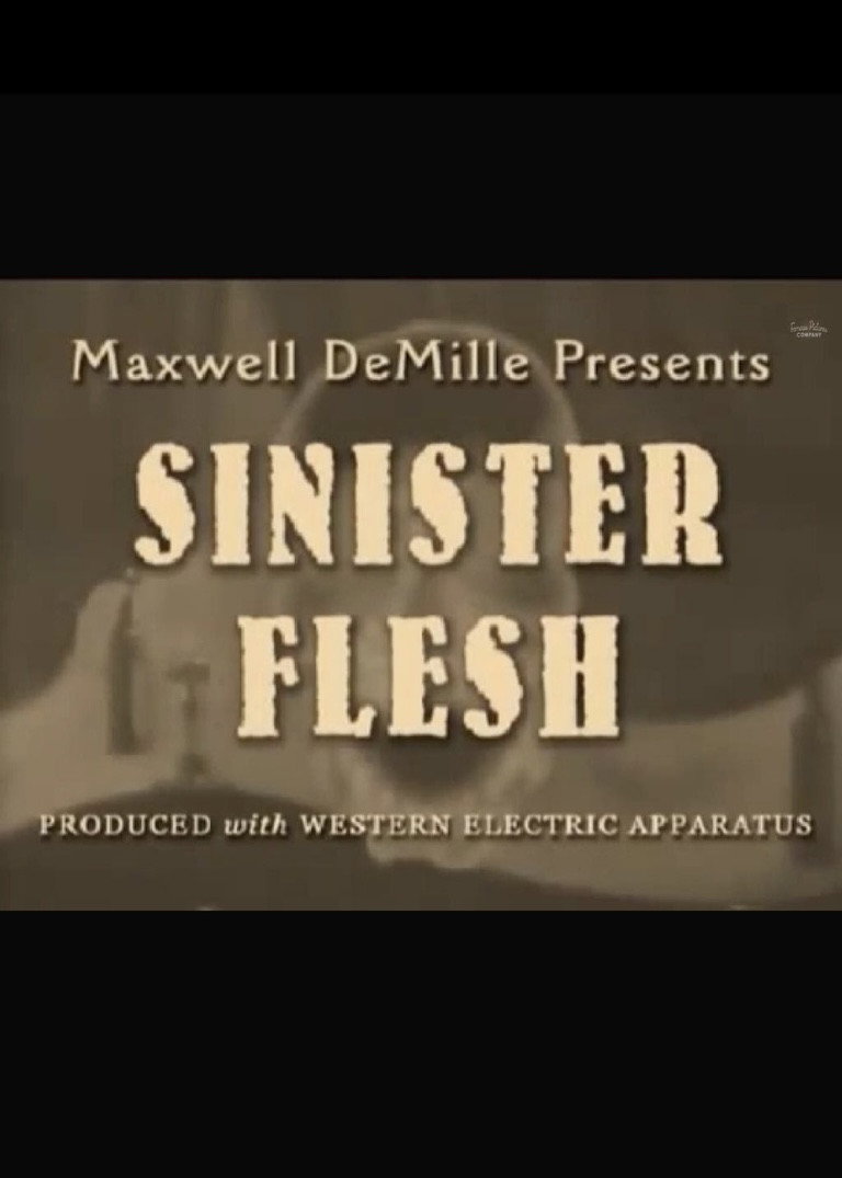 Sinister Flesh (1976) poster