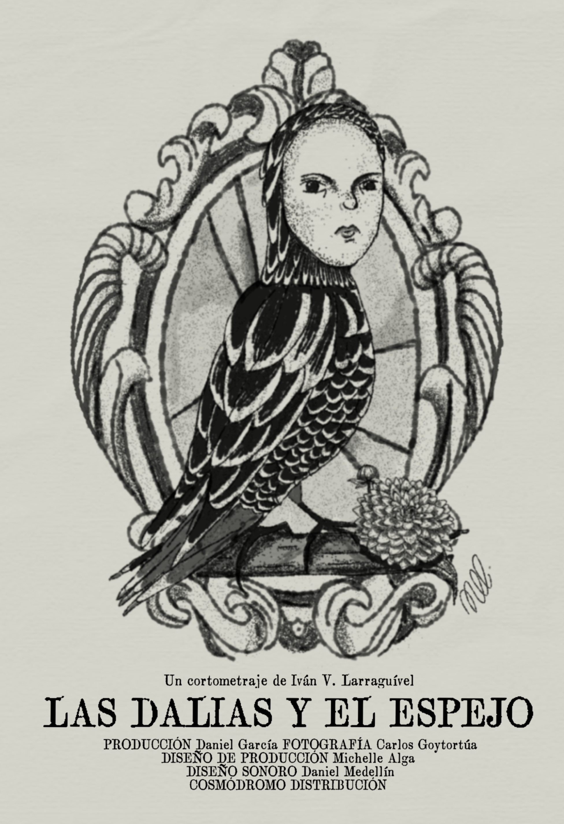 The Dahlias and the mirror (2023) poster