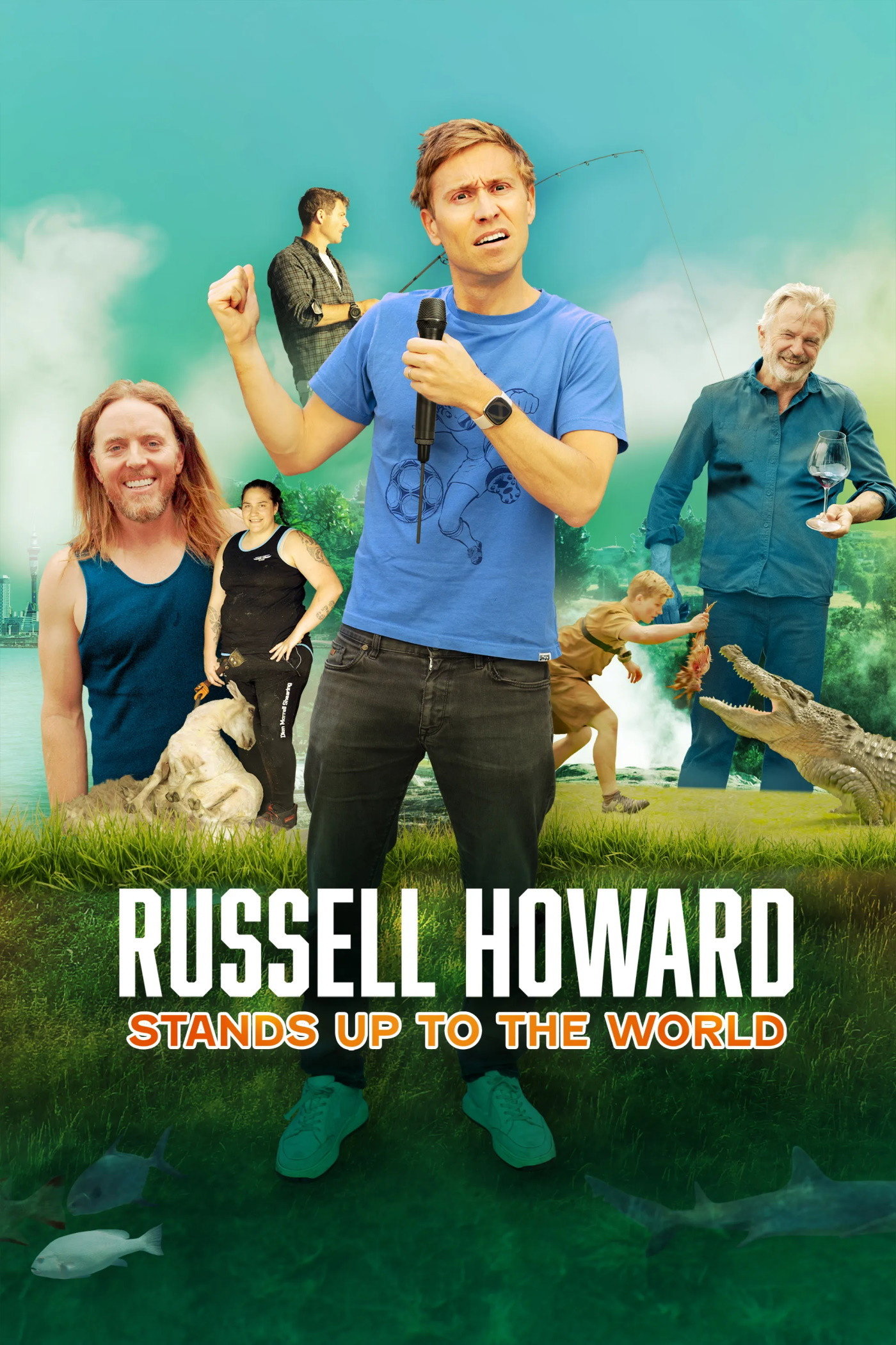Russell Howard Stands Up to the World (2021) poster