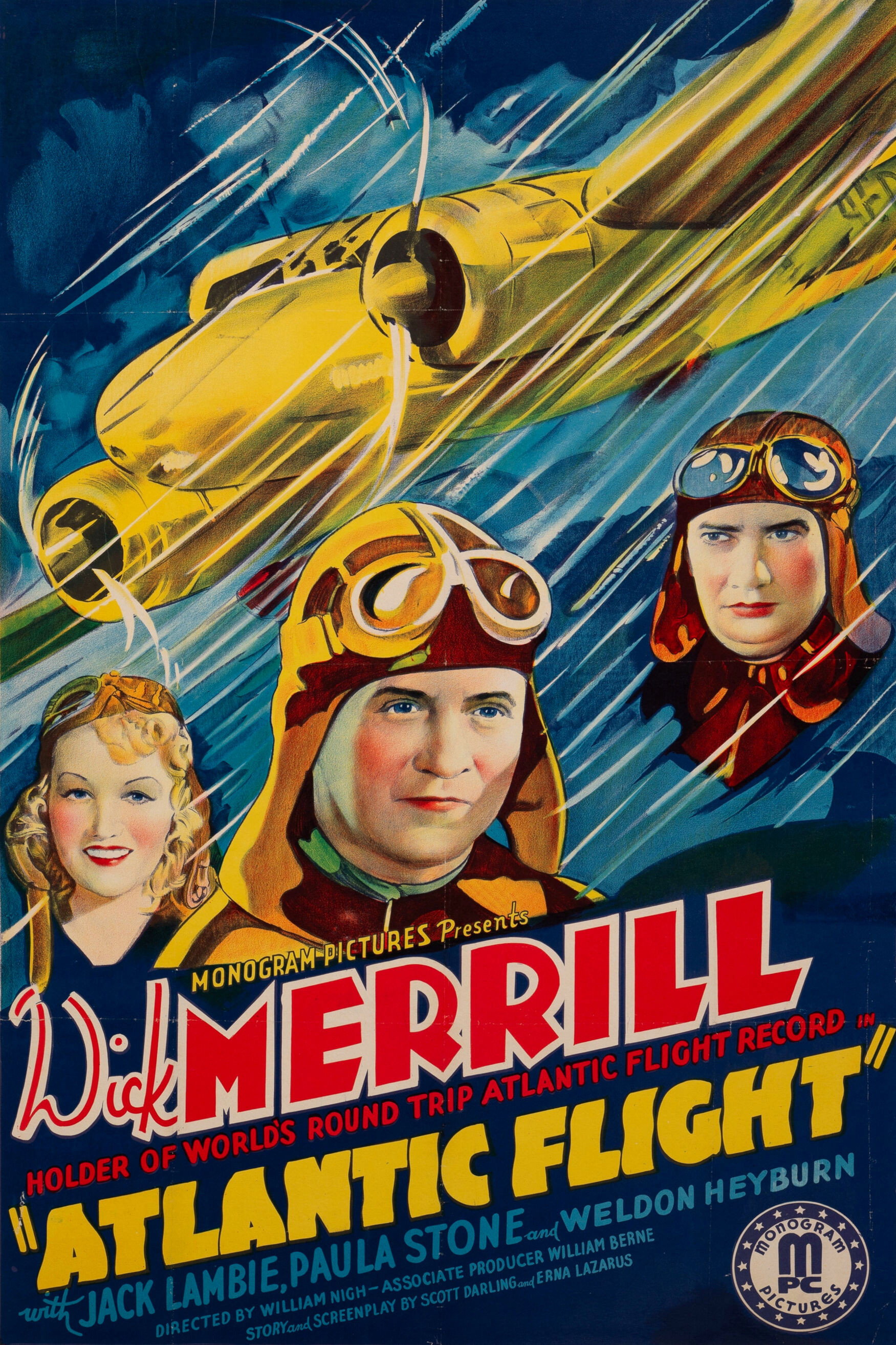 Atlantic Flight (1937) poster