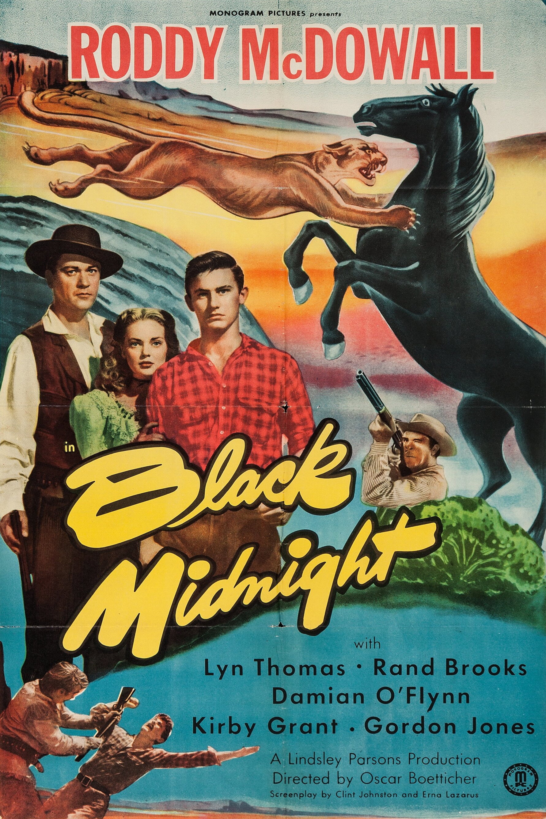 Black Midnight (1949) poster