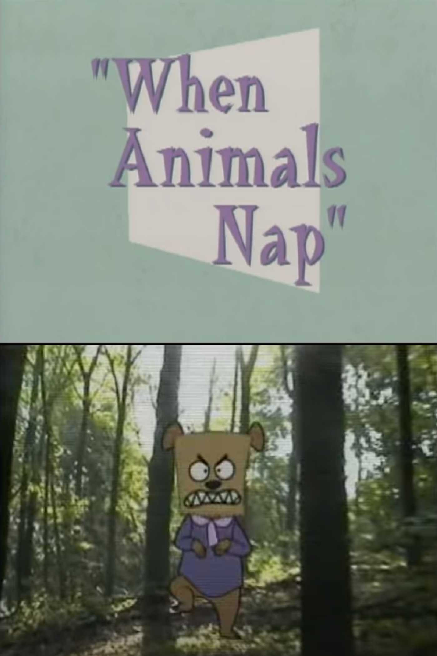 When Animals Nap (1999) poster