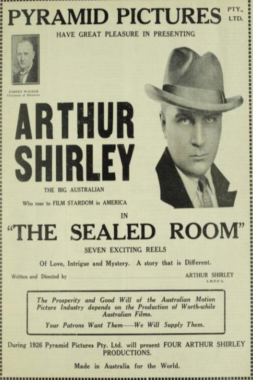 The Sealed Room (1926) poster