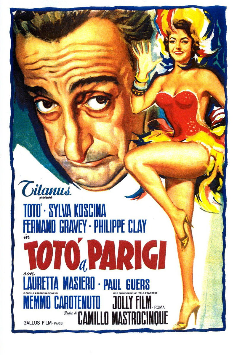 Toto in Paris (1958) poster