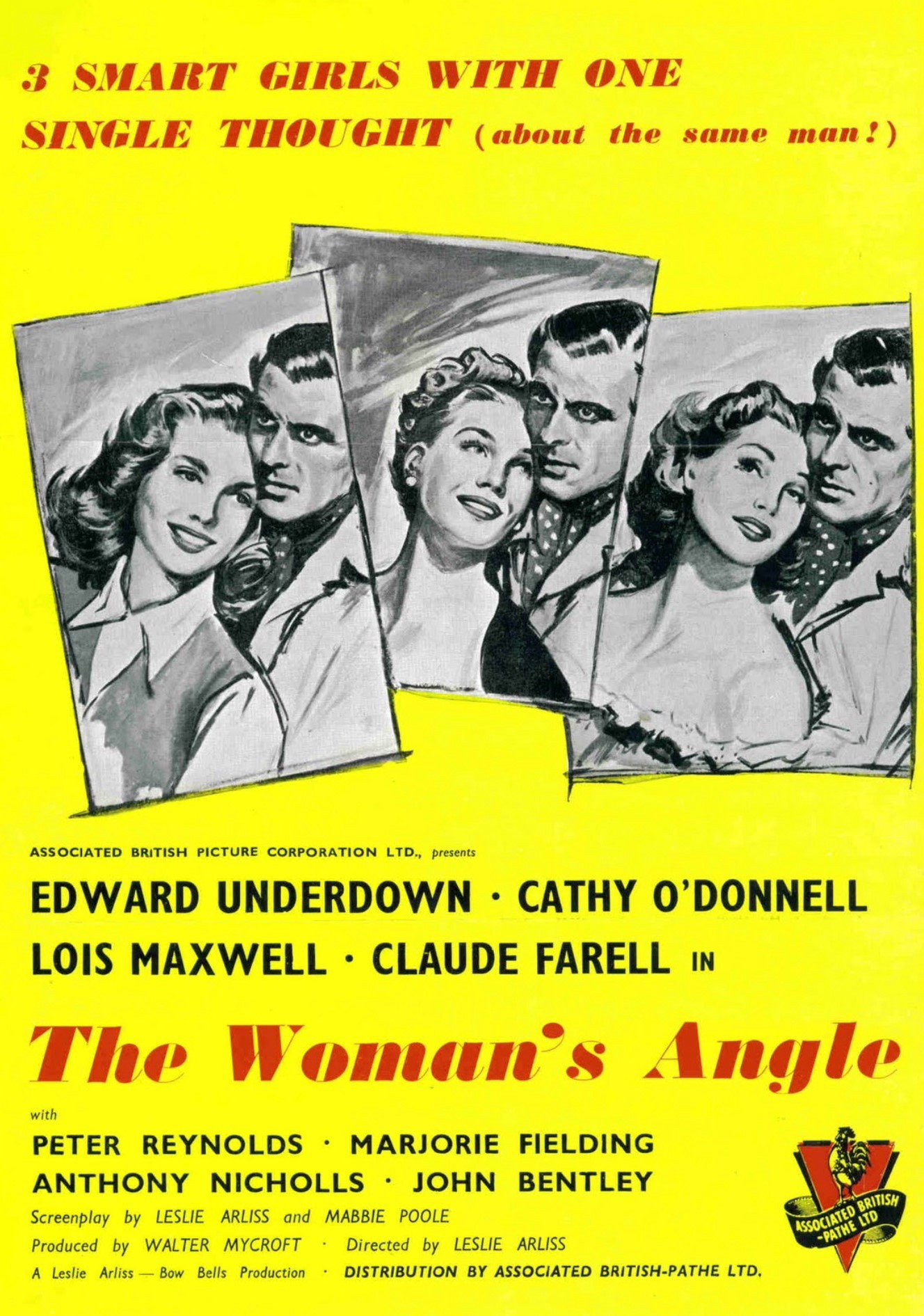 The Woman's Angle (1952) poster