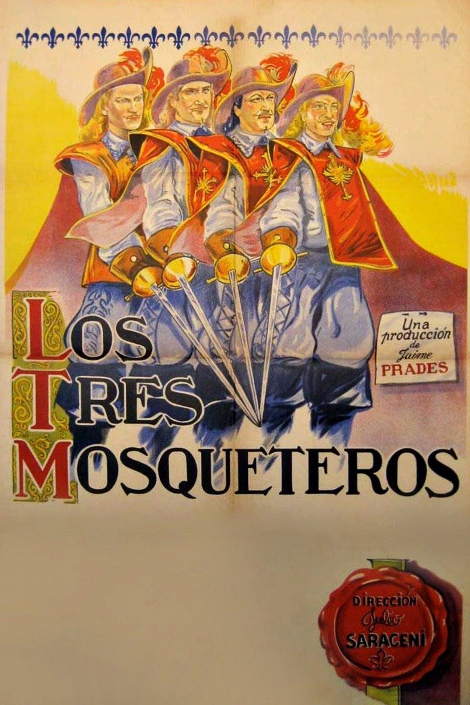 Los Tres Mosqueteros (1946) poster