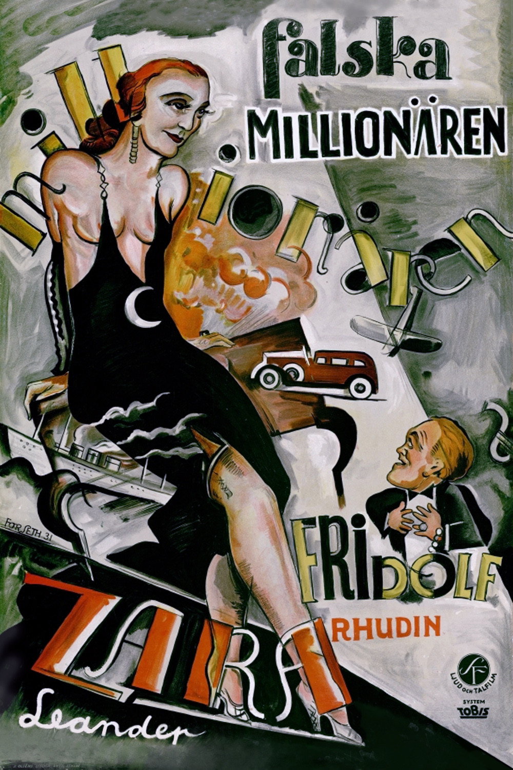 The Wrong Millionaire (1931) poster