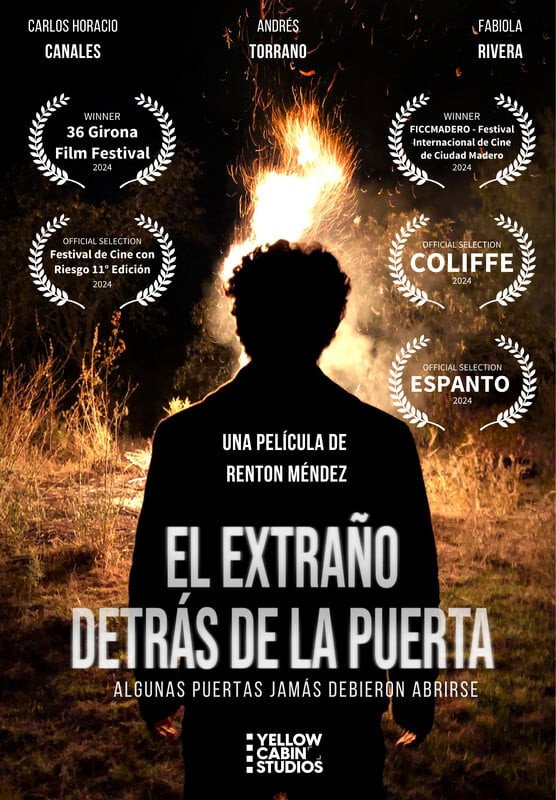 The Stranger Behind The Door (2024) poster