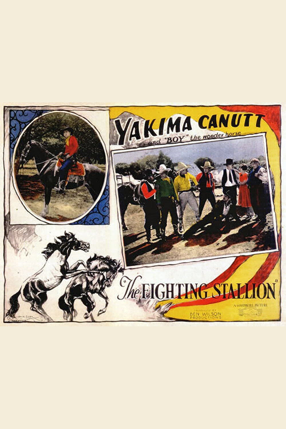 The Fighting Stallion (1926) poster